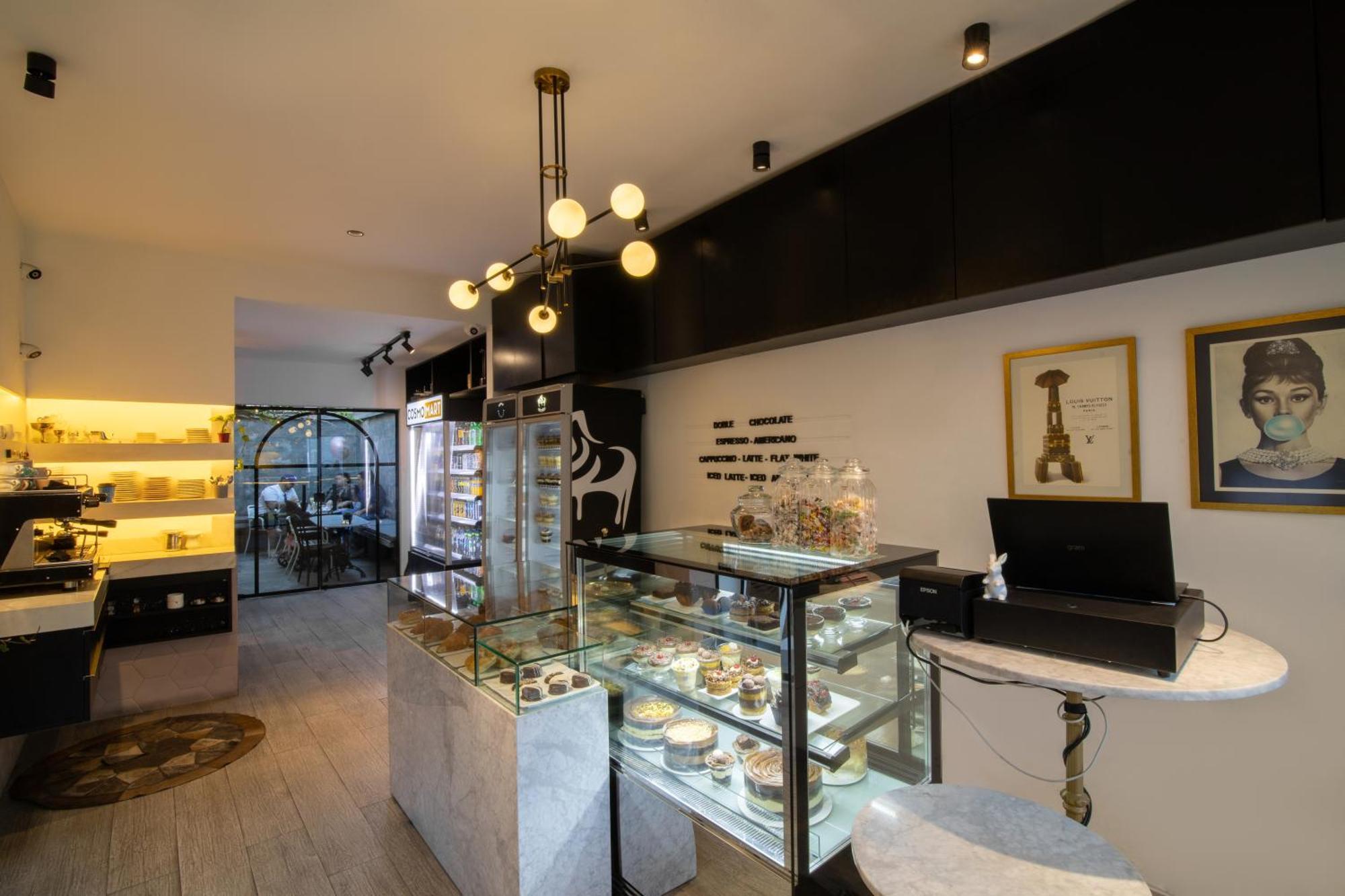 Cosmopolitano Hotel Boutique Santa Cruz de La Sierra Exterior photo Interior of the restaurant